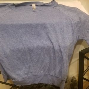 Vintage American Apparel | heathered bl sweatshirt